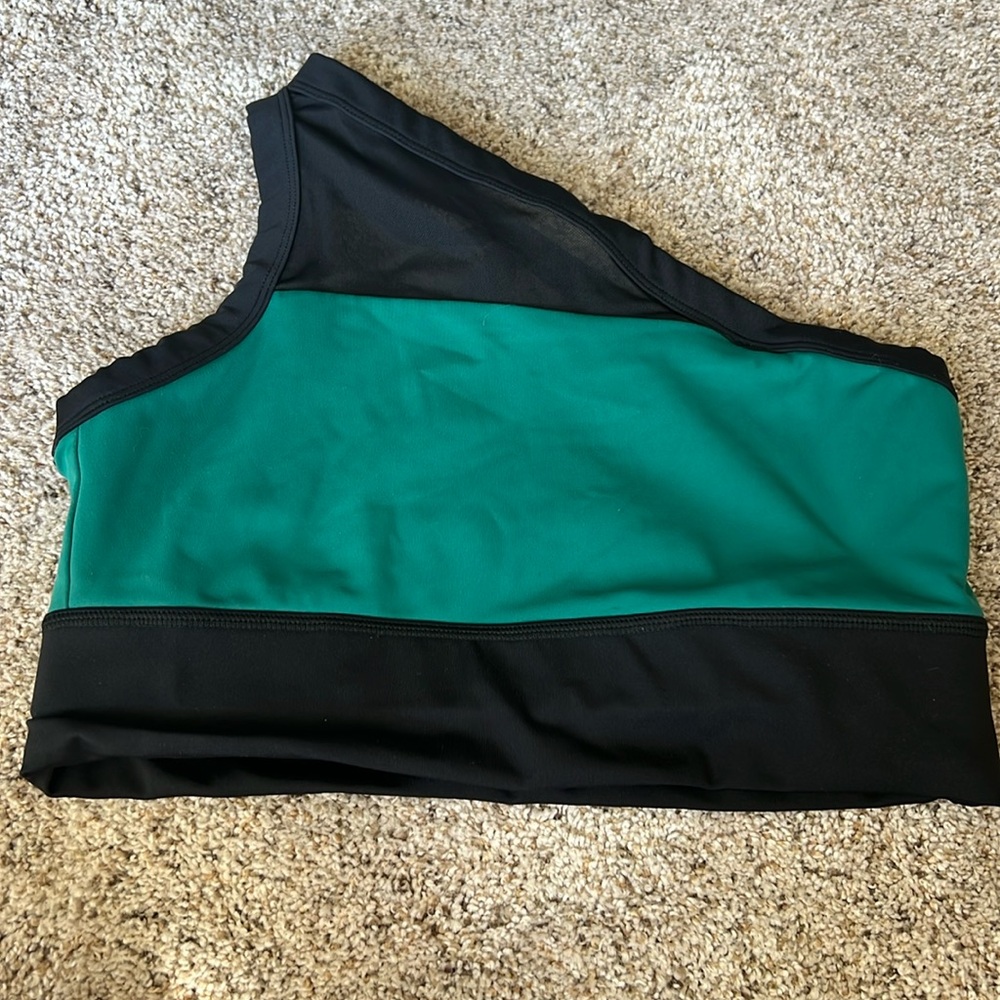 Born Primitive One Shoulder Grace Bra (Emerald)